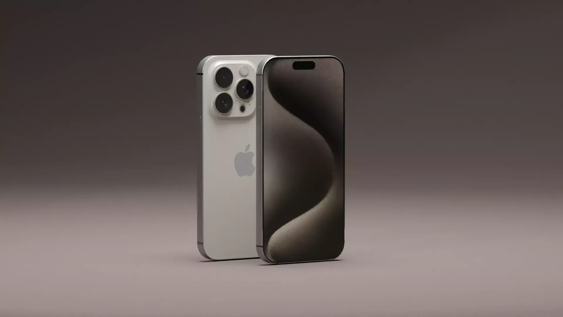 Apple Iphone 15 Pro Low-poly 3D model