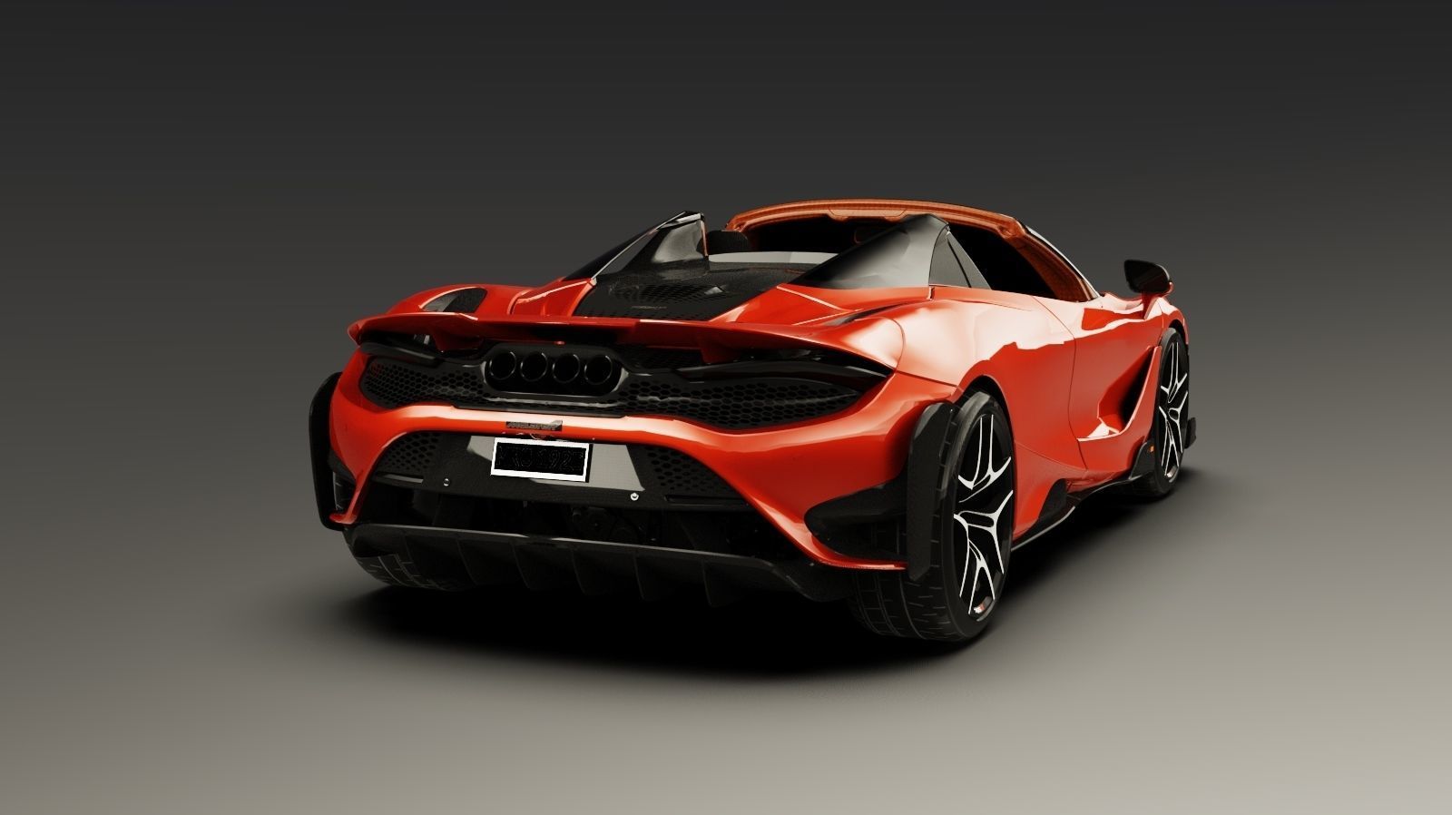 McLaren 765LT Spider 2021 3D model 3D model_8