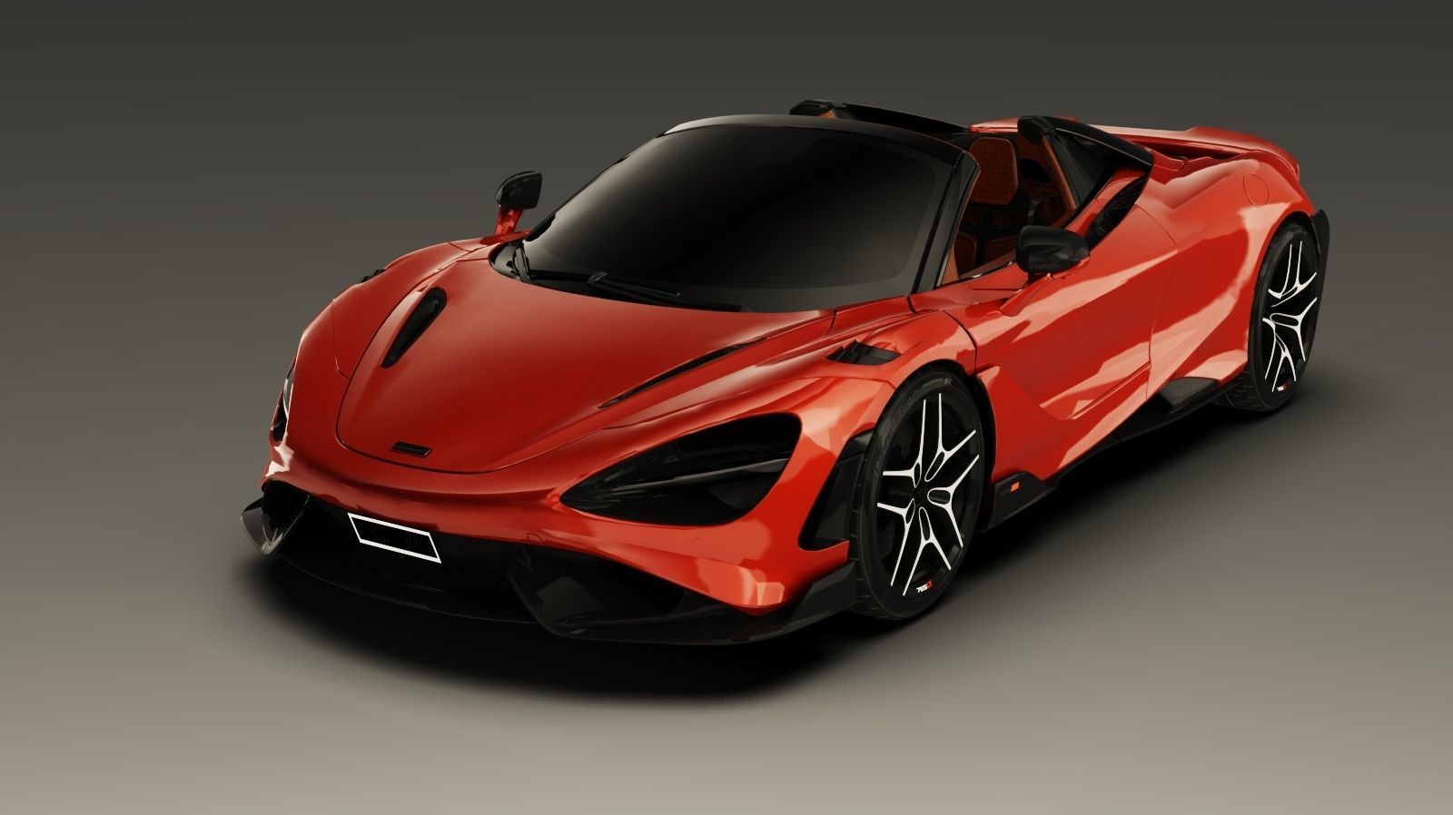 McLaren 765LT Spider 2021 3D model 3D model_9