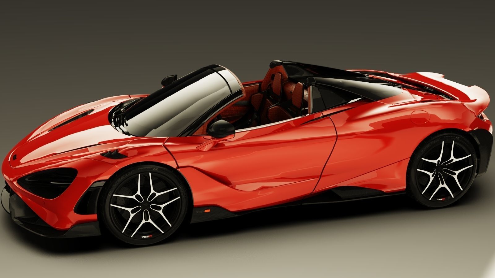McLaren 765LT Spider 2021 3D model 3D model_3