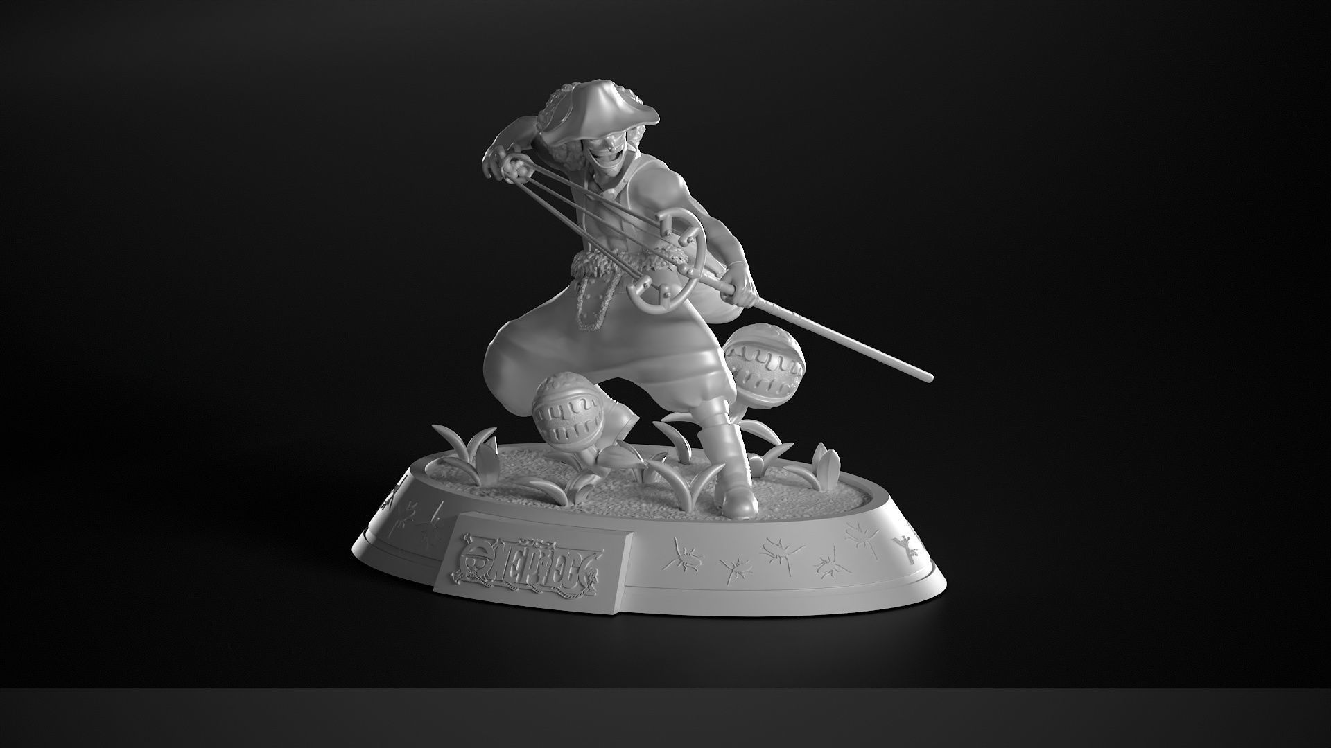 Usopp from One Piece 3D Print Model 3D print model_14