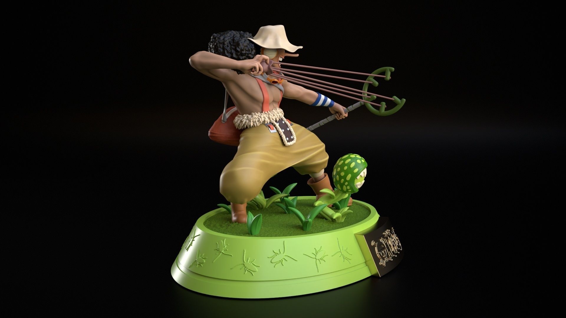 Usopp from One Piece 3D Print Model 3D print model_8
