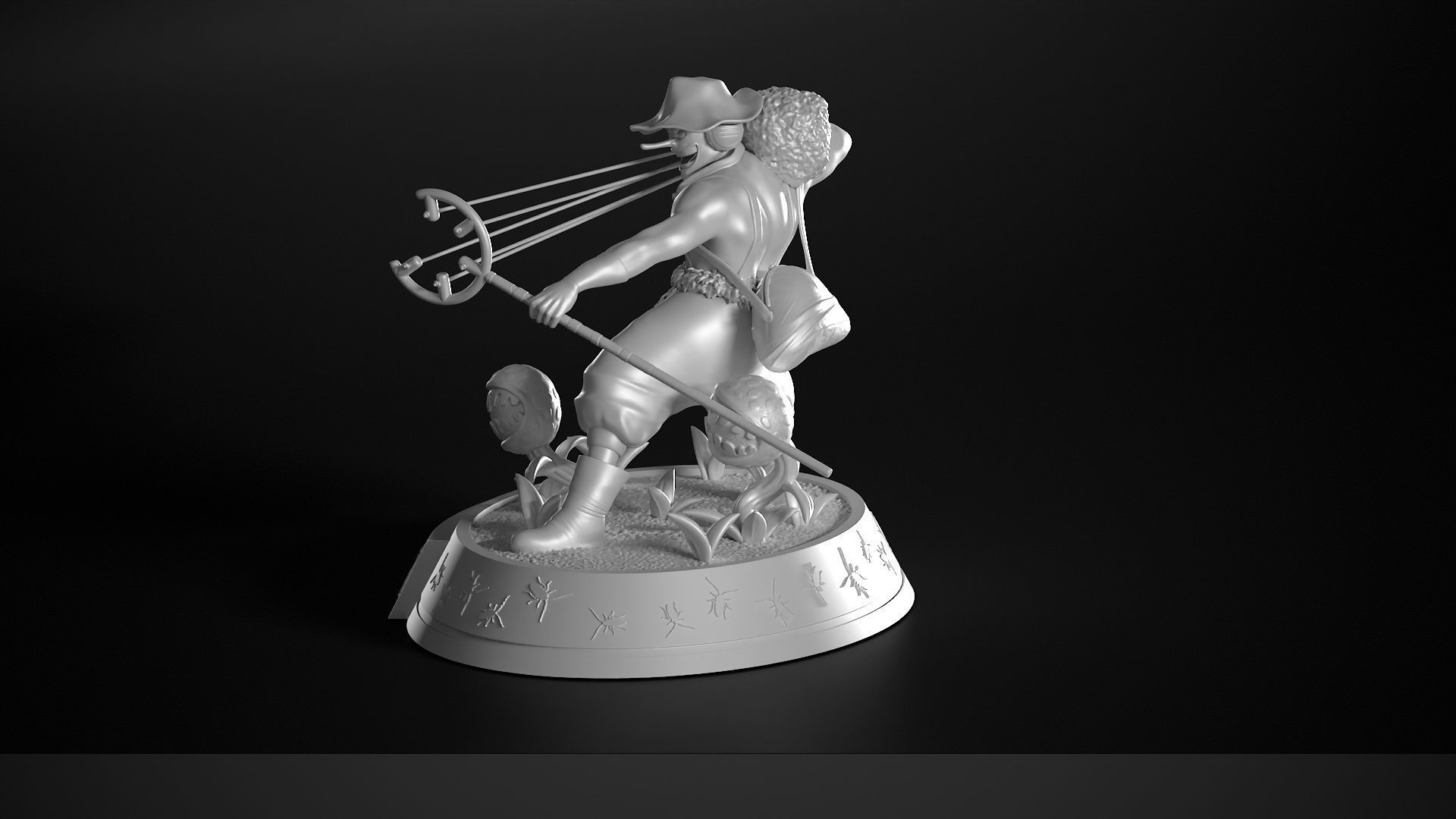 Usopp from One Piece 3D Print Model 3D print model_19