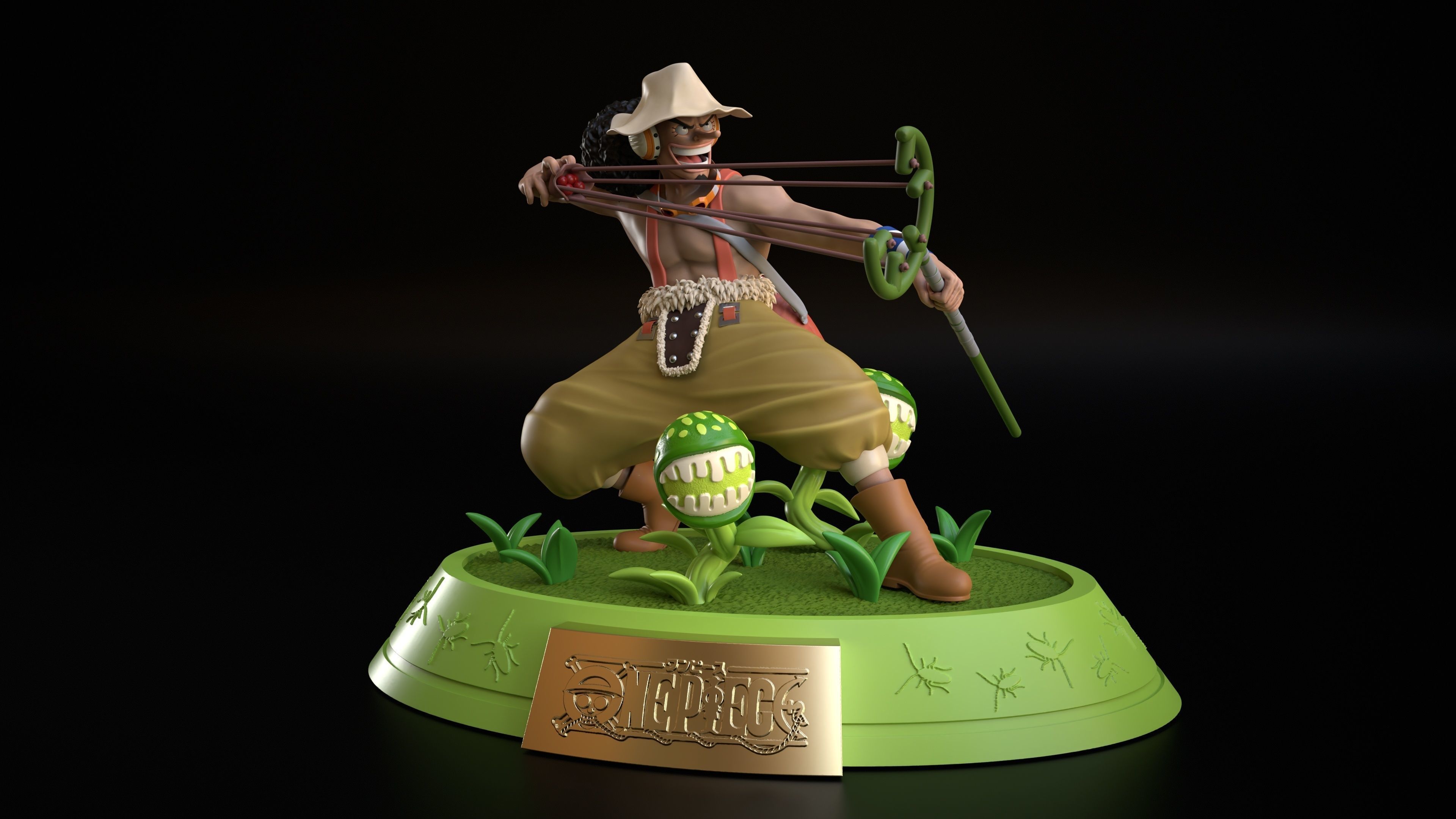 Usopp from One Piece 3D Print Model 3D print model_10