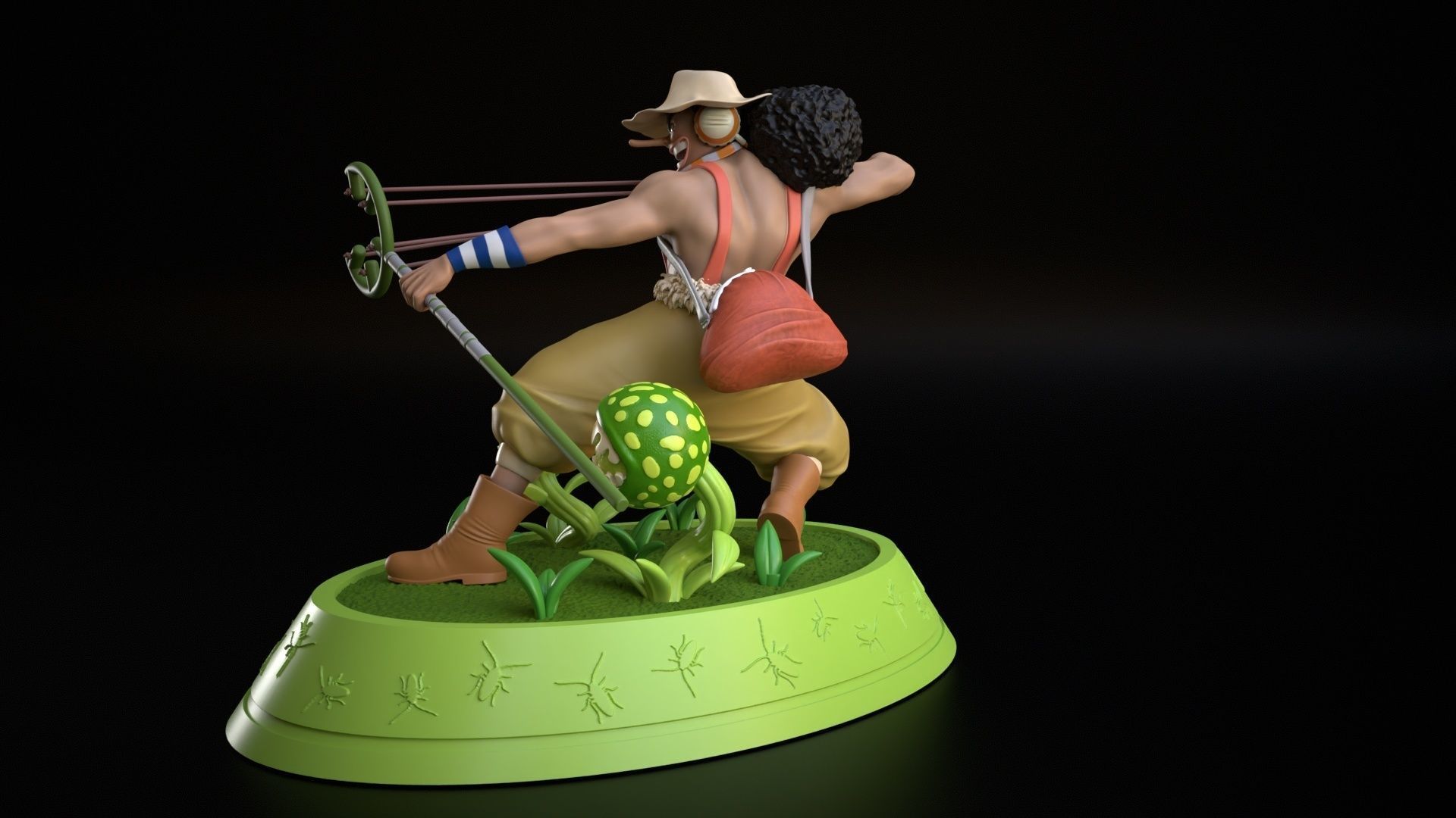 Usopp from One Piece 3D Print Model 3D print model_4