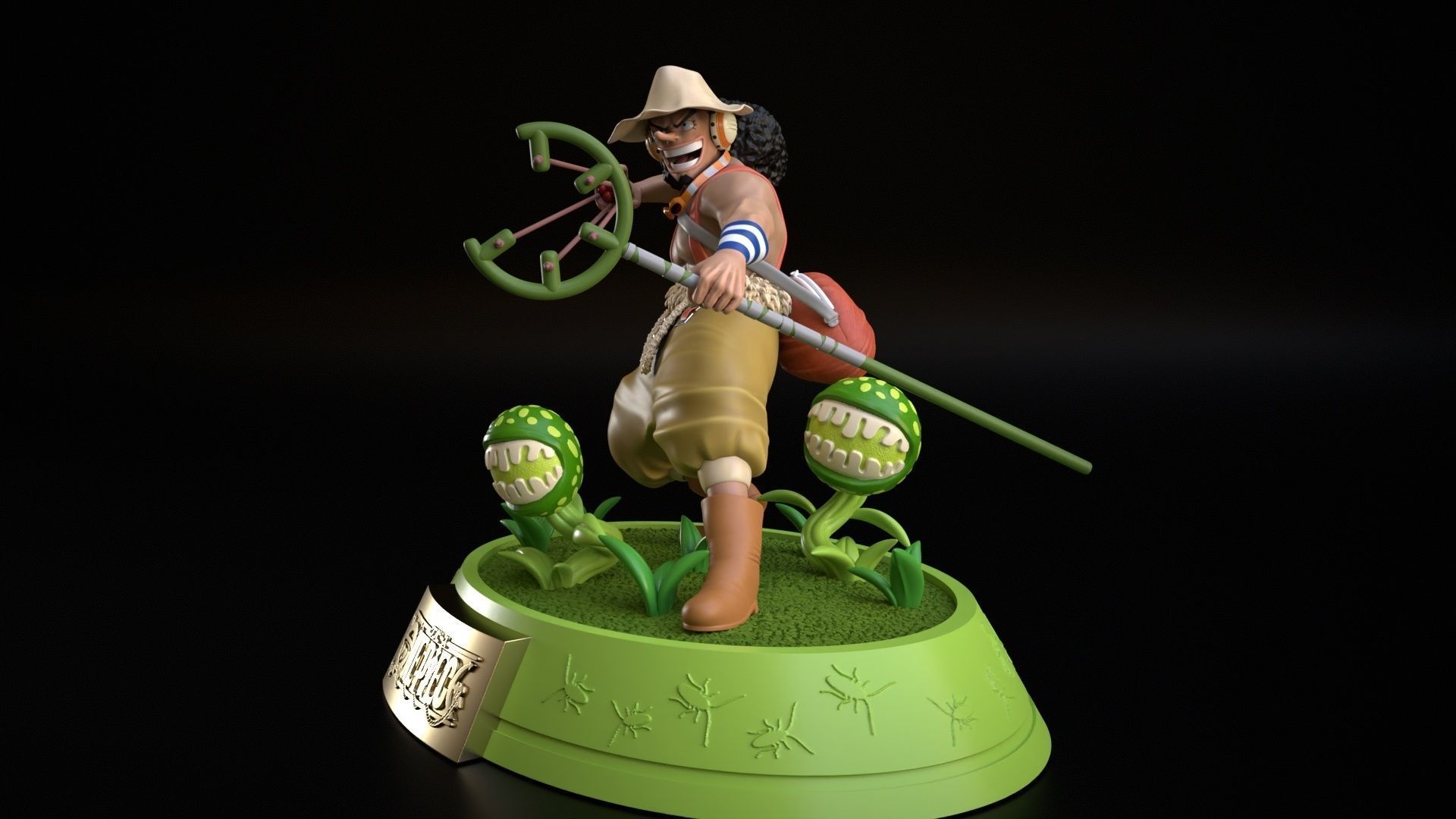 Usopp from One Piece 3D Print Model 3D print model_2