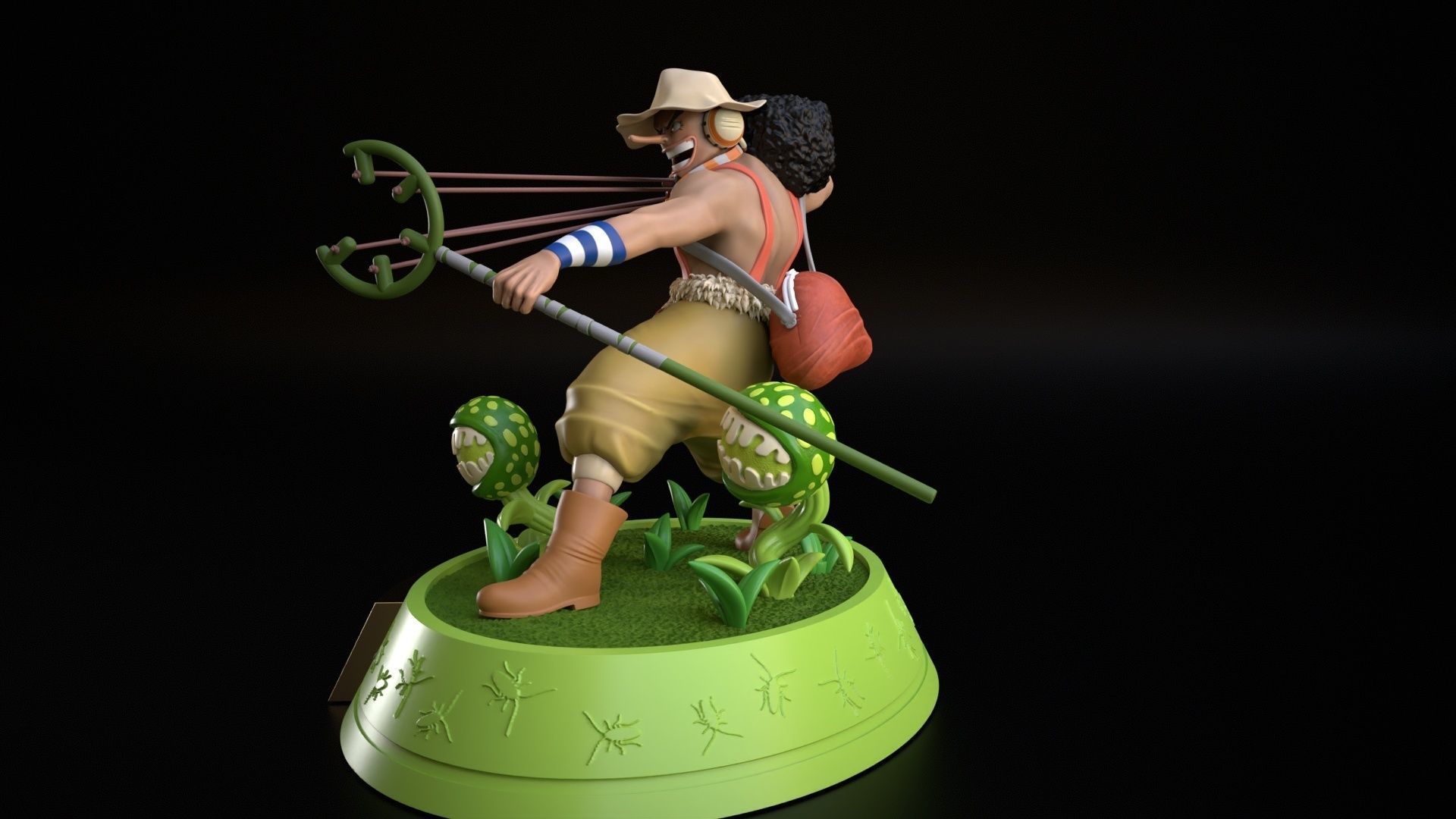 Usopp from One Piece 3D Print Model 3D print model_3