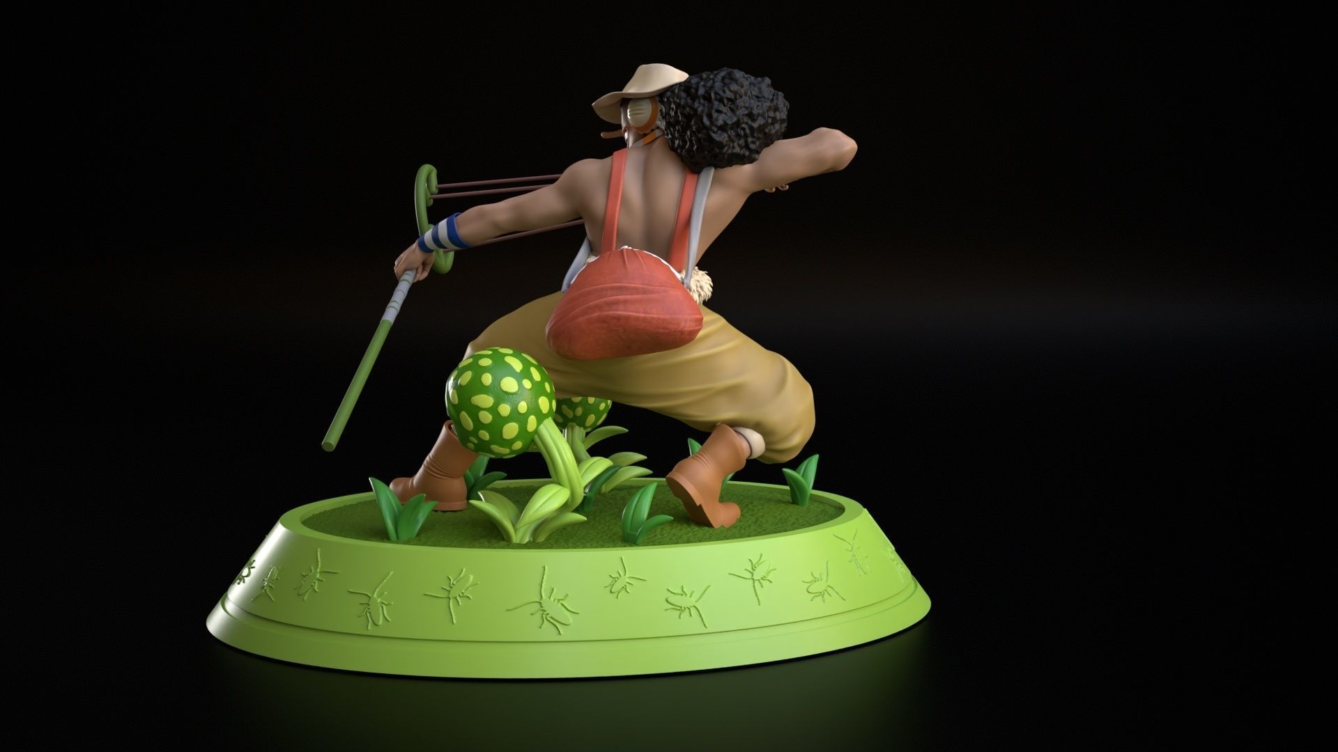 Usopp from One Piece 3D Print Model 3D print model_5