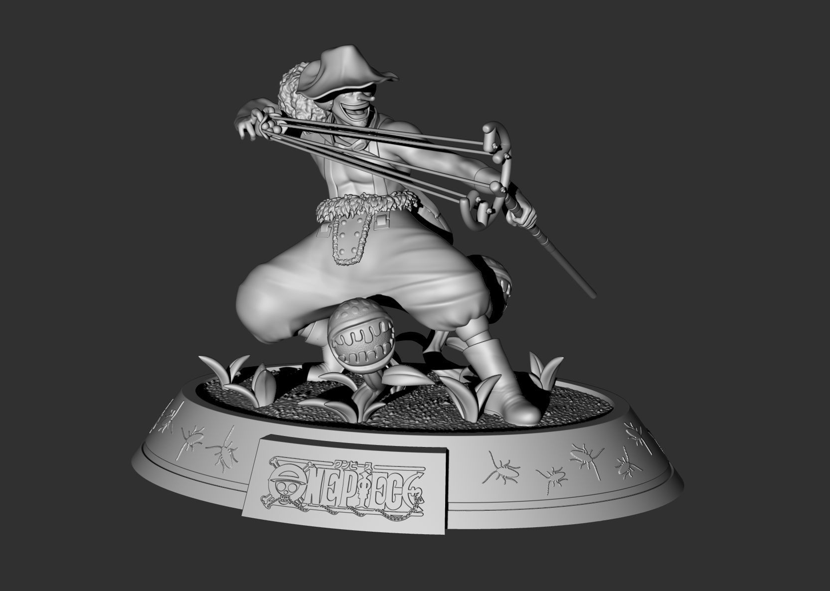 Usopp from One Piece 3D Print Model 3D print model_22