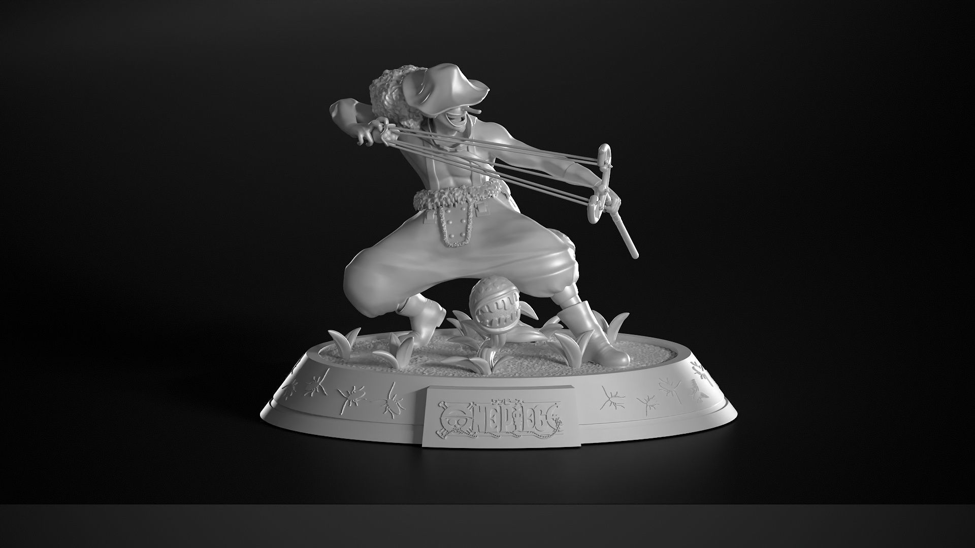 Usopp from One Piece 3D Print Model 3D print model_18