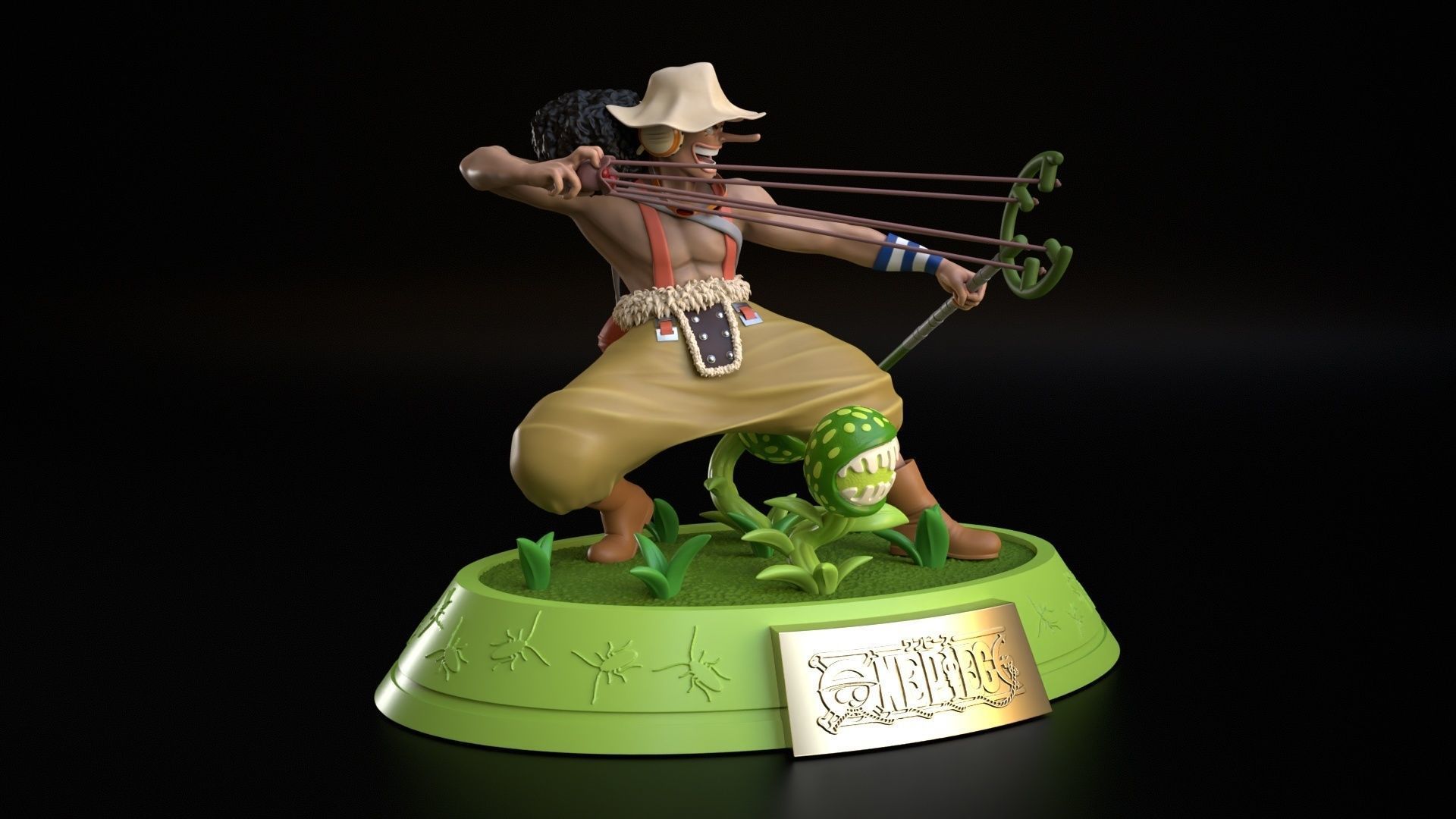 Usopp from One Piece 3D Print Model 3D print model_6