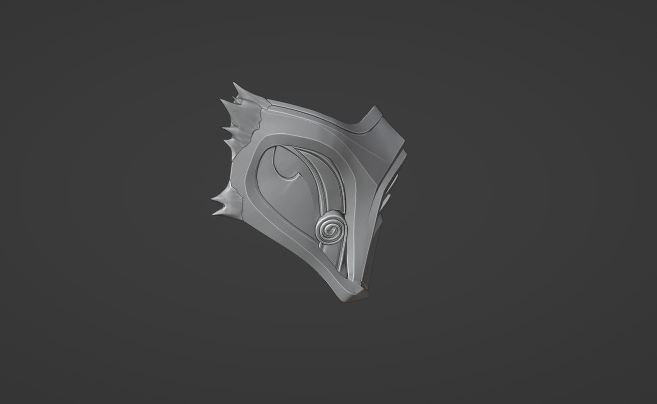 Sub Zero mask from MK1 - Neijin 3D print model_11