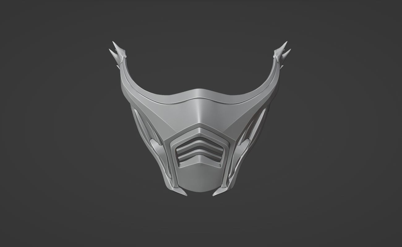Sub Zero mask from MK1 - Neijin 3D print model_5