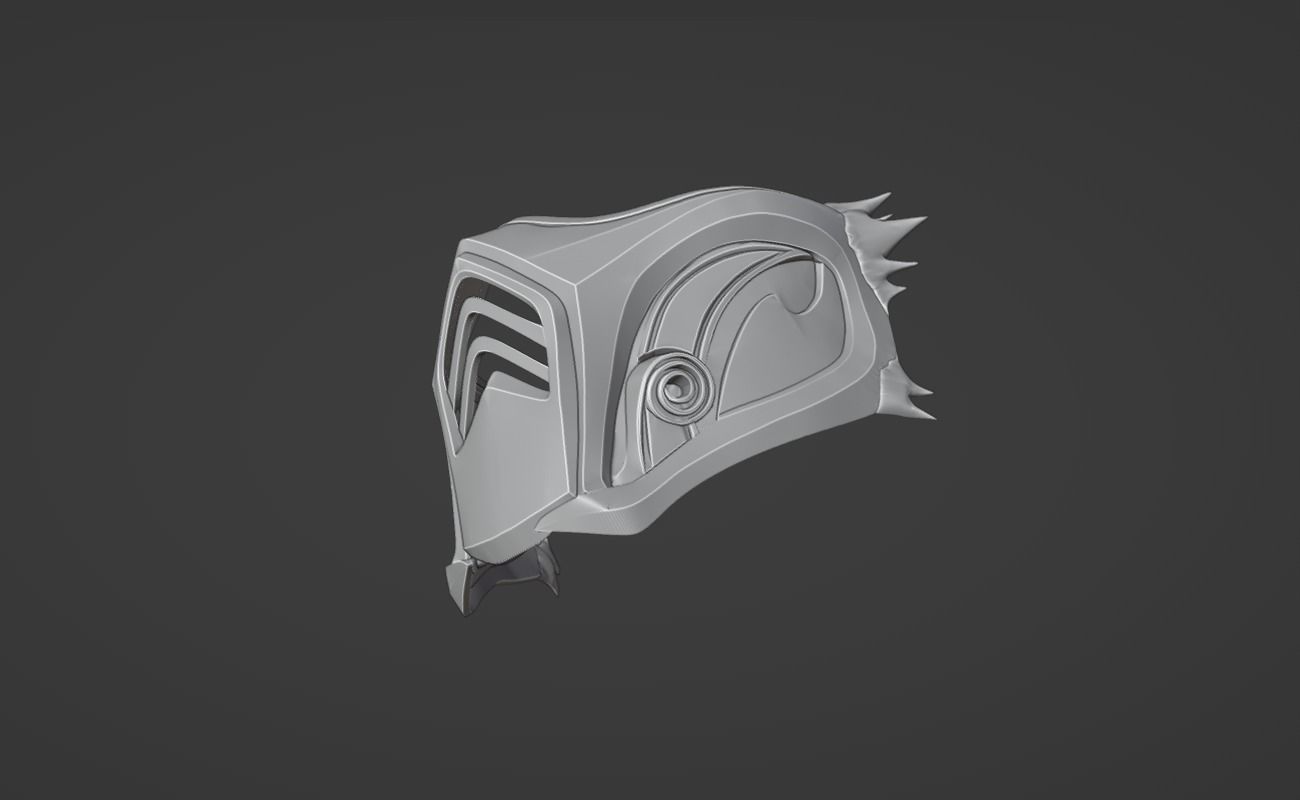 Sub Zero mask from MK1 - Neijin 3D print model_6