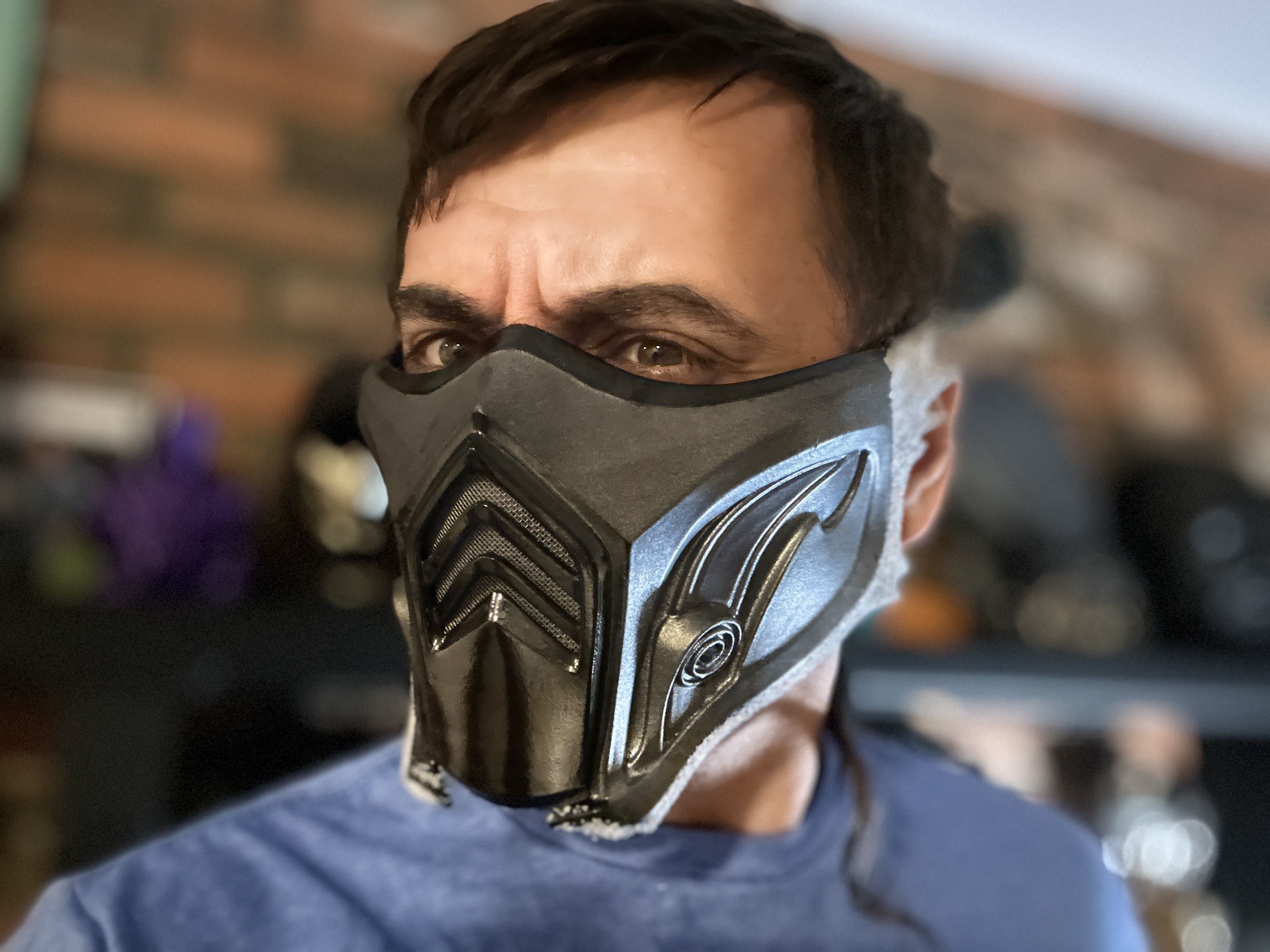 Sub Zero mask from MK1 - Neijin 3D print model_3