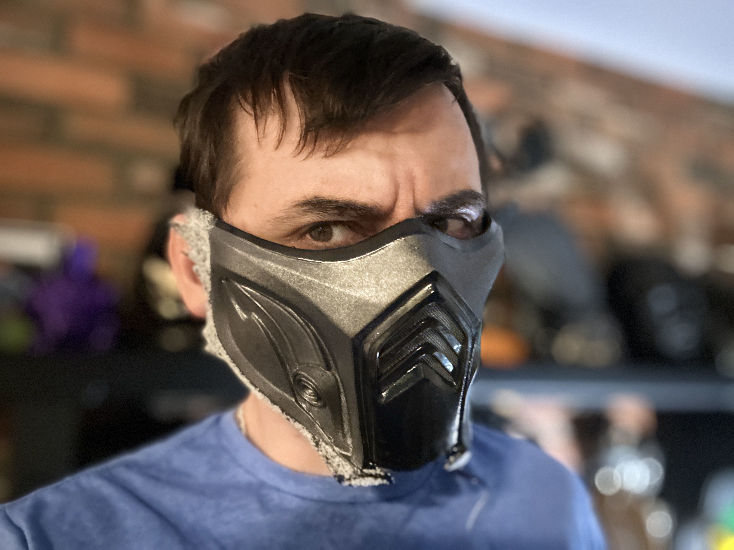 Sub Zero mask from MK1 - Neijin 3D print model_1
