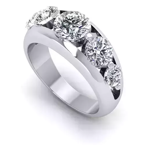 3D CAD RING NJ-2296 3D print model