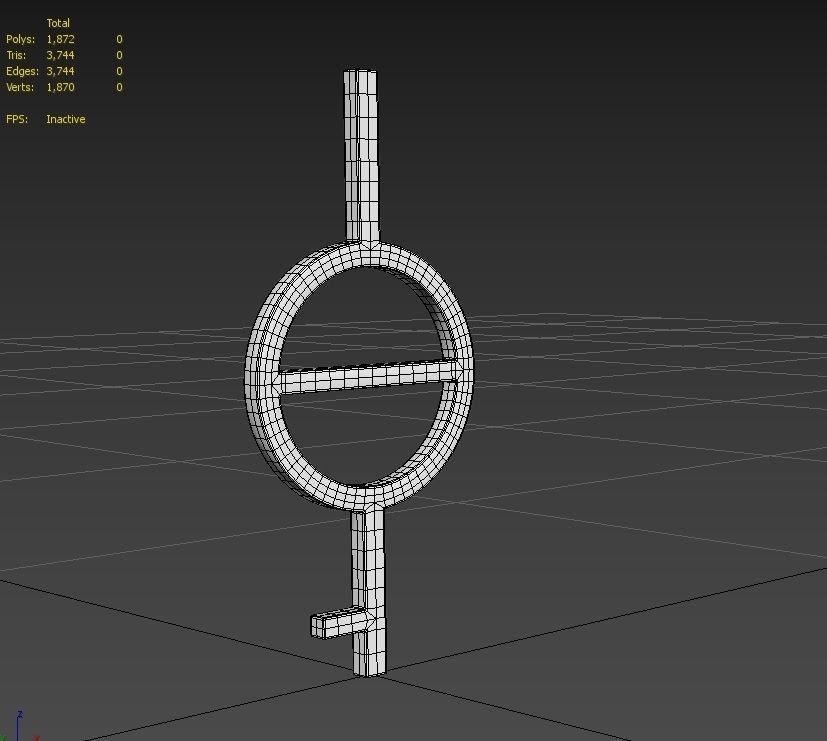 Genders-Demigender Low-poly 3D model_4