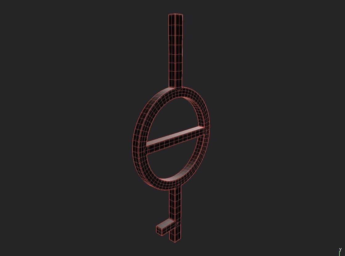 Genders-Demigender Low-poly 3D model_1