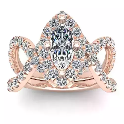 3D CAD RING NJ-2287 3D print model