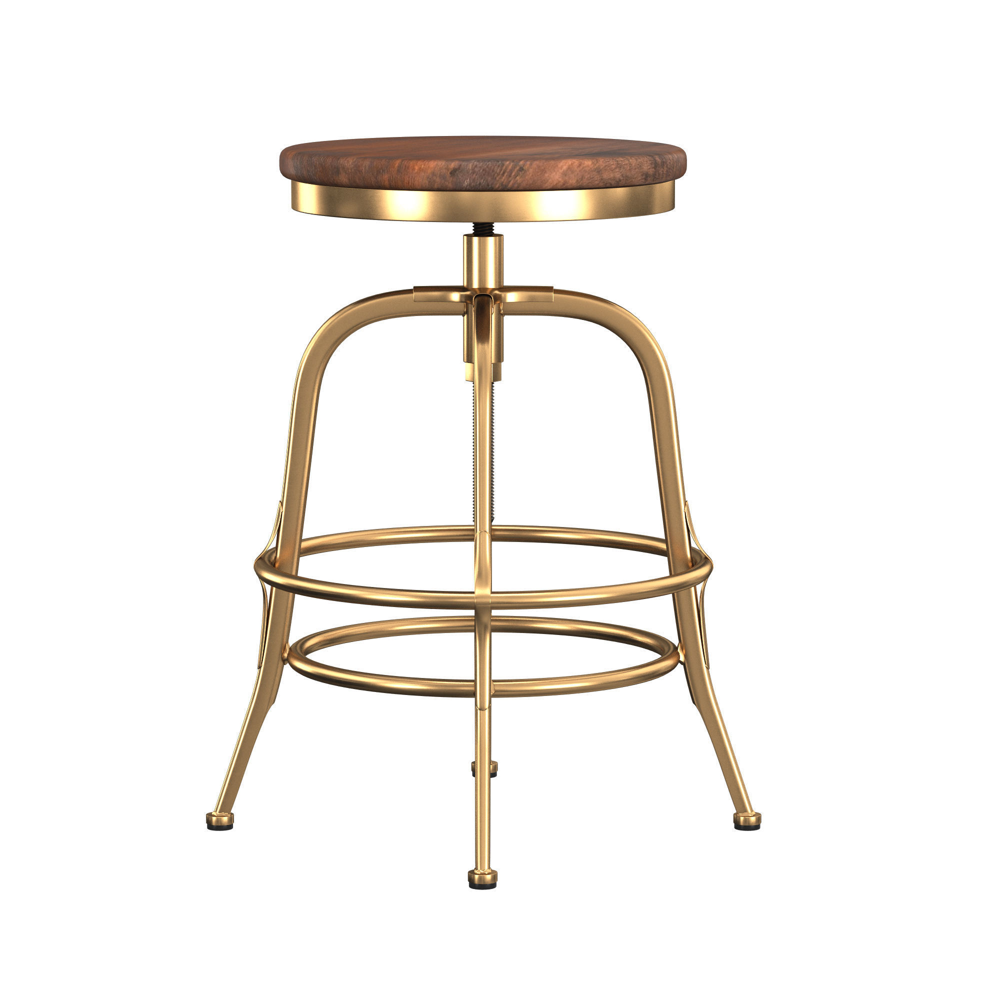 Peralta 24 Counter Stool 3D model_2