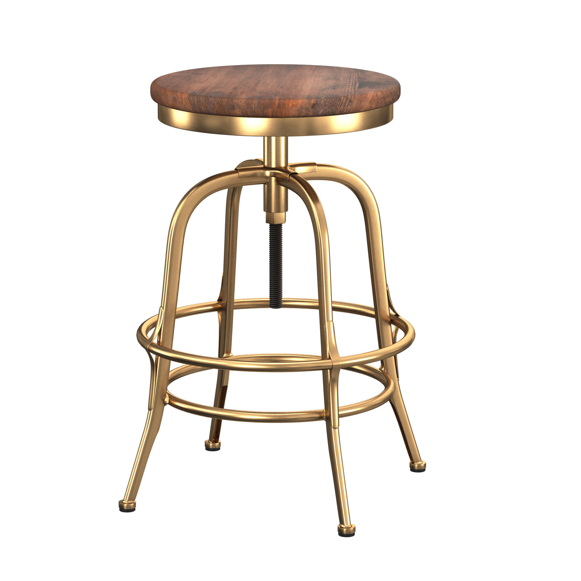 Peralta 24 Counter Stool 3D model_1