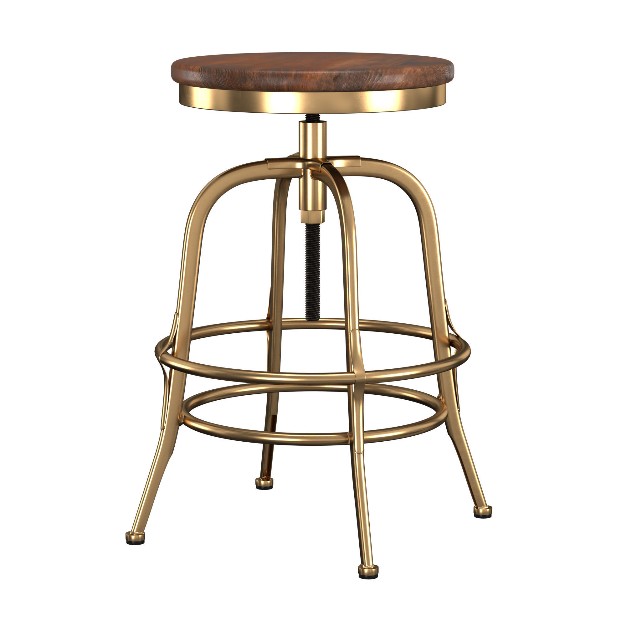 Peralta 24 Counter Stool 3D model_5