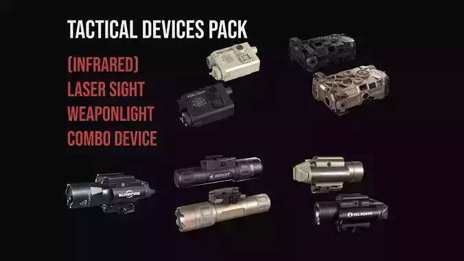 Tactical devices pack collection 