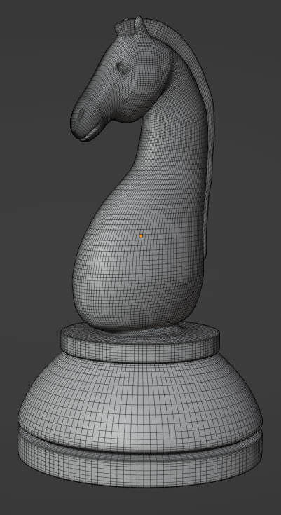 Chess high-poly 3D model 3D model_9