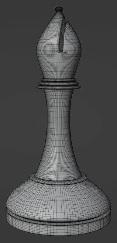 Chess high-poly 3D model 3D model_8