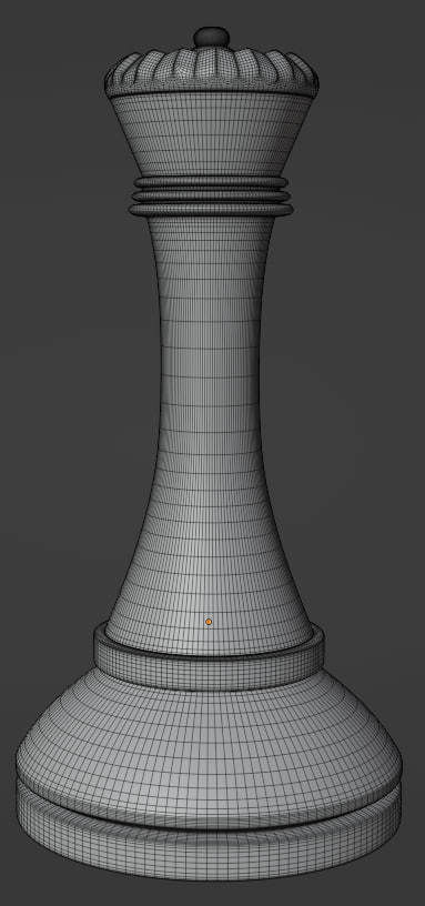 Chess high-poly 3D model 3D model_7