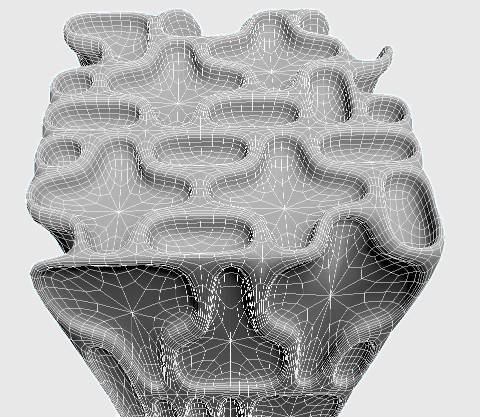 Organic Sculpture  3D model_2