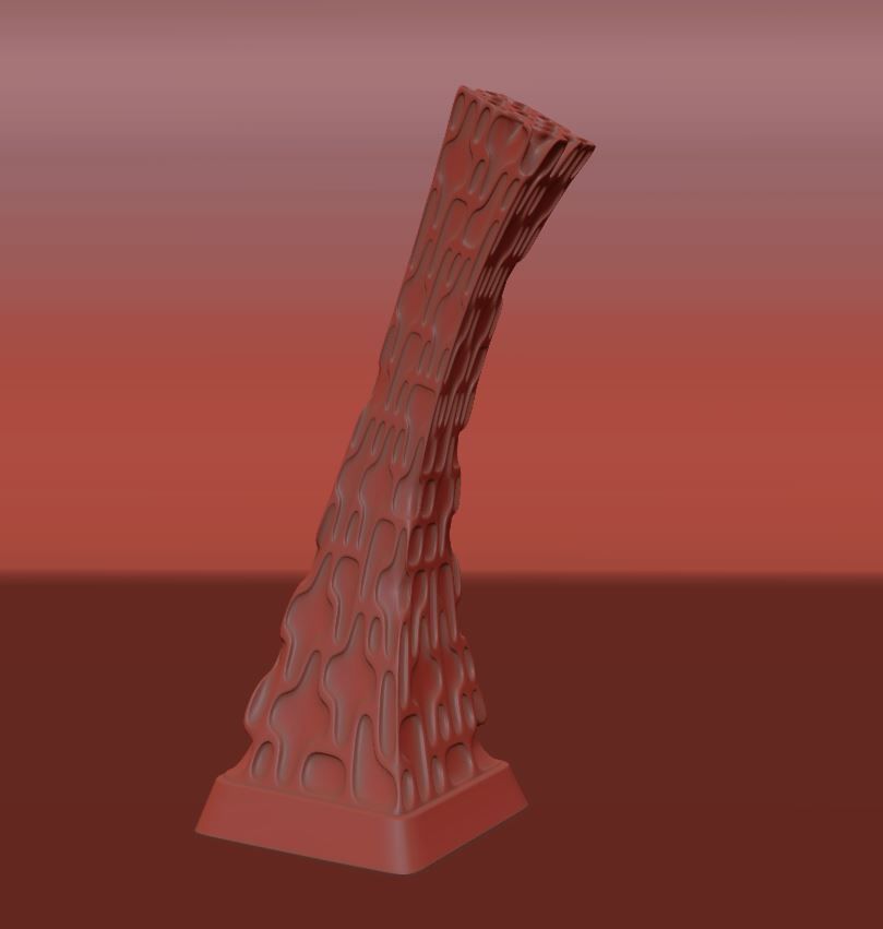 Organic Sculpture  3D model_1