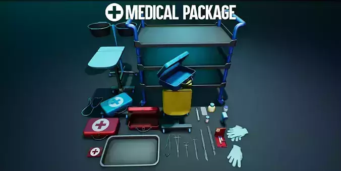 Stylized Medical Package