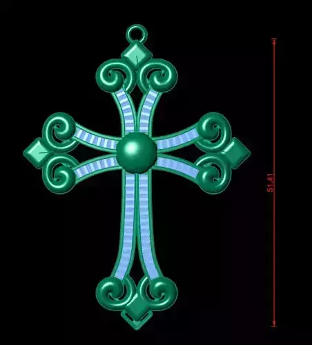 Cross pendant 