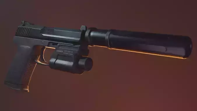 USP 45 inspired pistol