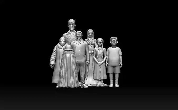 the addams family 3D print model