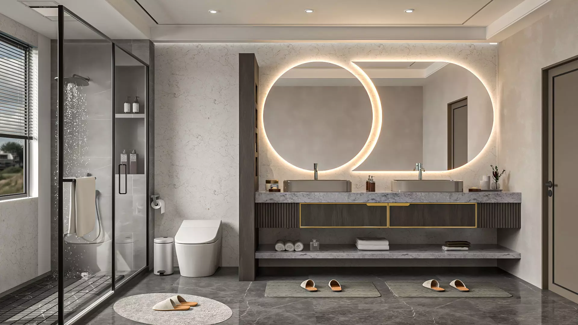 Master Bathroom 3D model_0