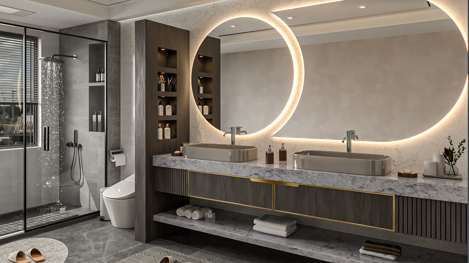Master Bathroom 3D model_1