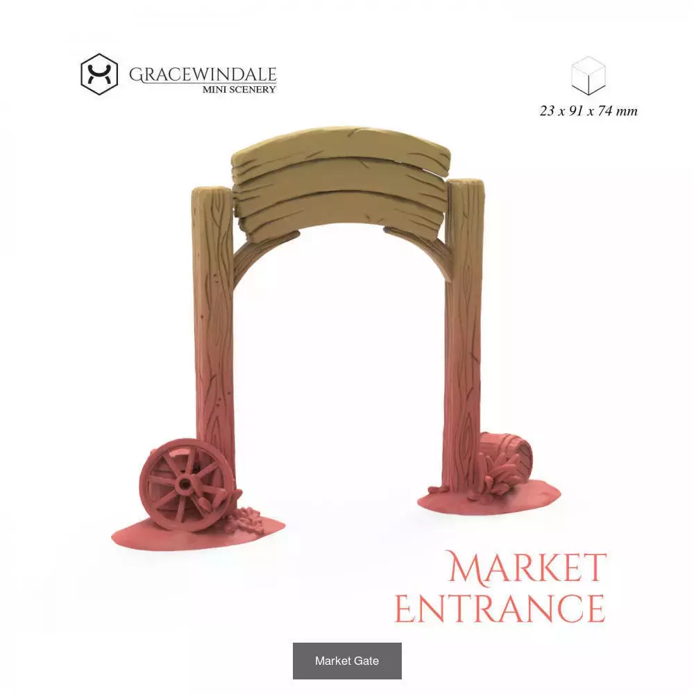 Gracewindale - Market 3D Model Collection_26
