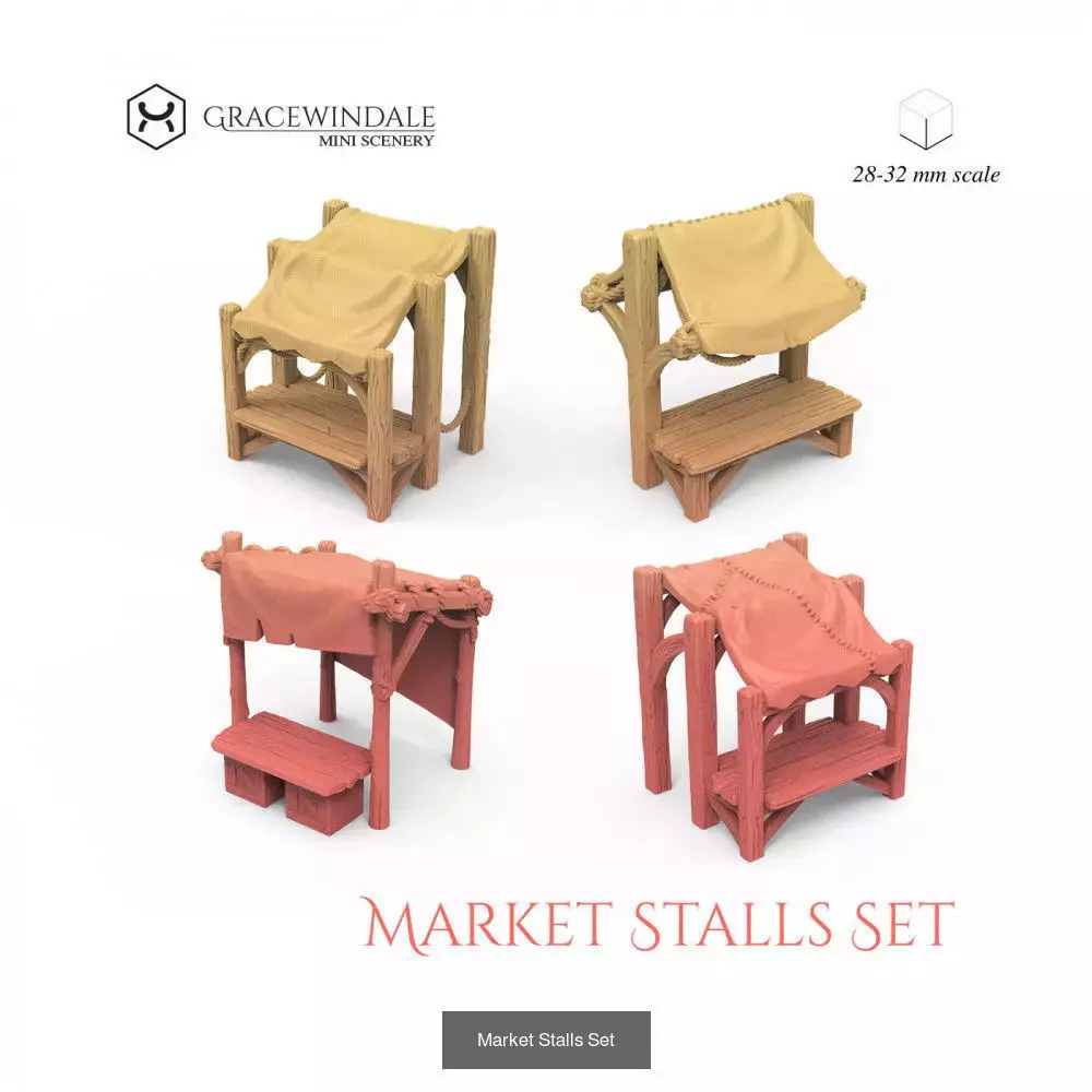 Gracewindale - Market 3D Model Collection_29