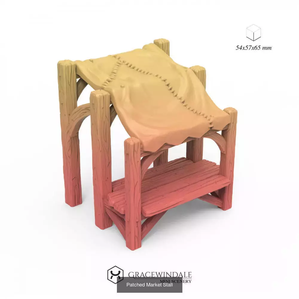 Gracewindale - Market 3D Model Collection_30