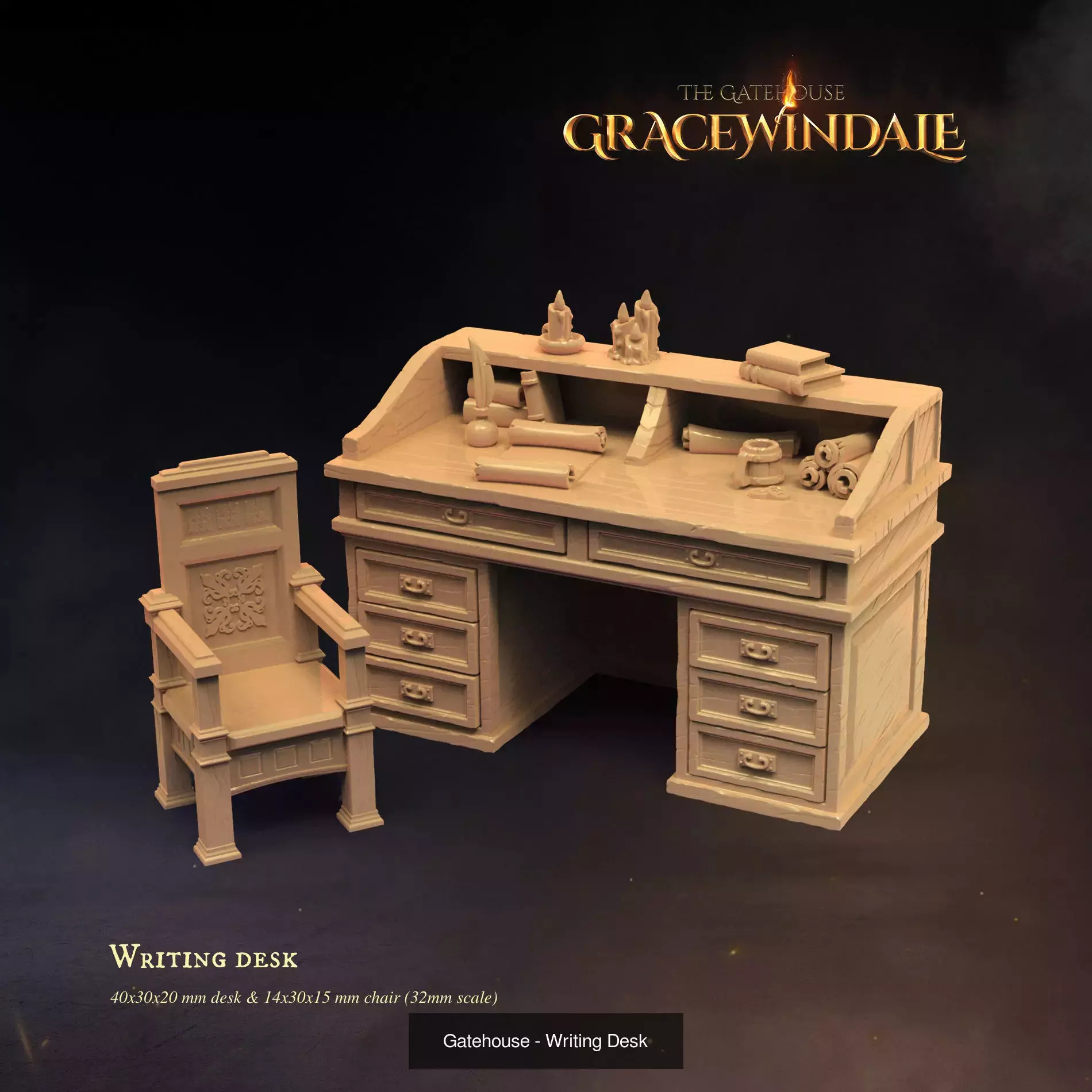 Gracewindale - Market 3D Model Collection_40
