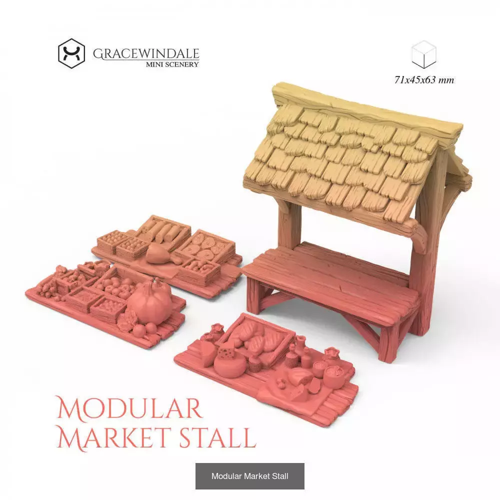 Gracewindale - Market 3D Model Collection_27