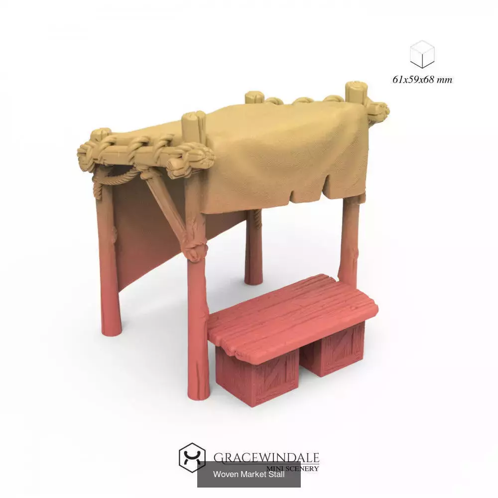 Gracewindale - Market 3D Model Collection_33