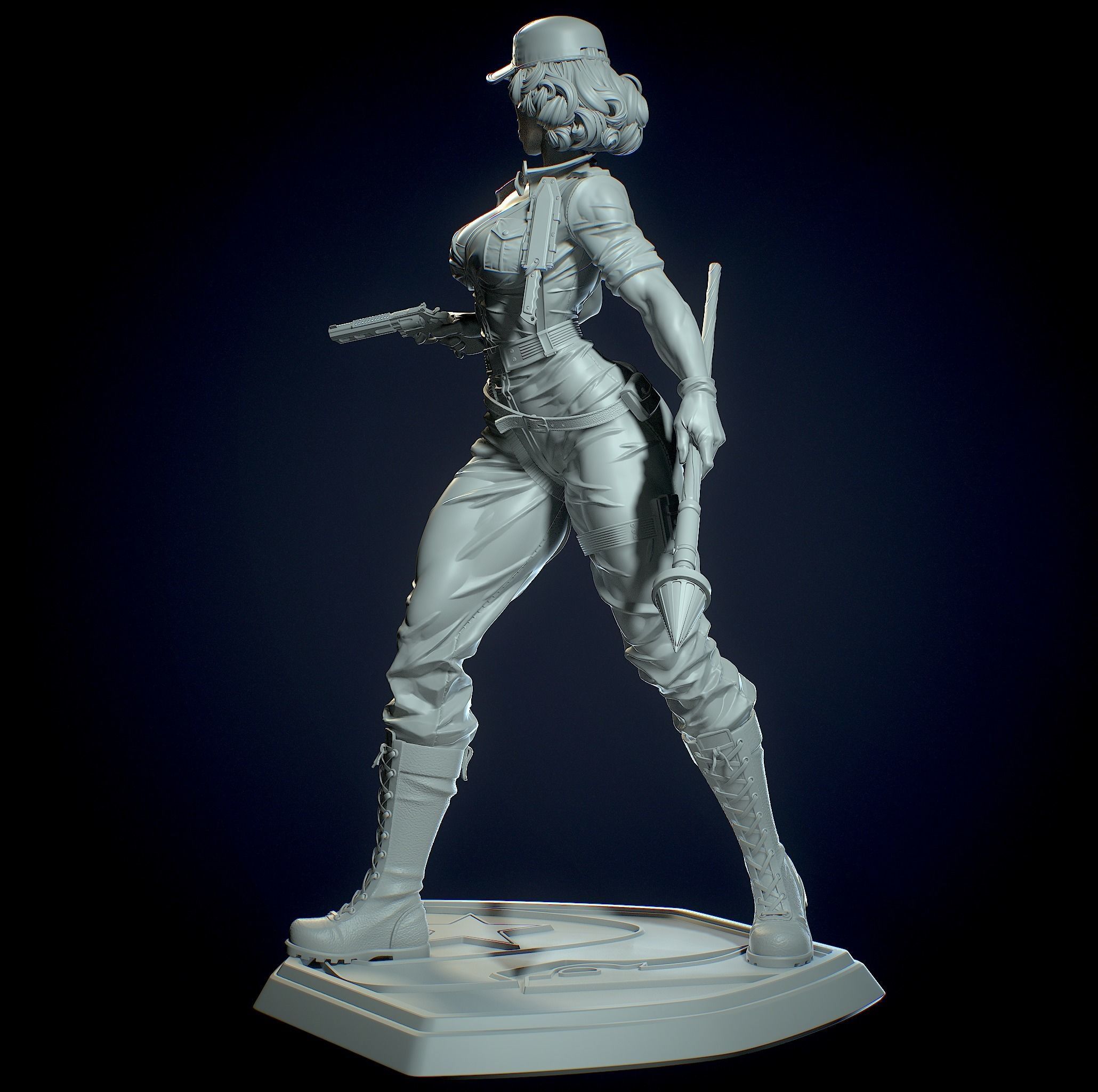 Lady Jaye with NSFW 3D print model_11