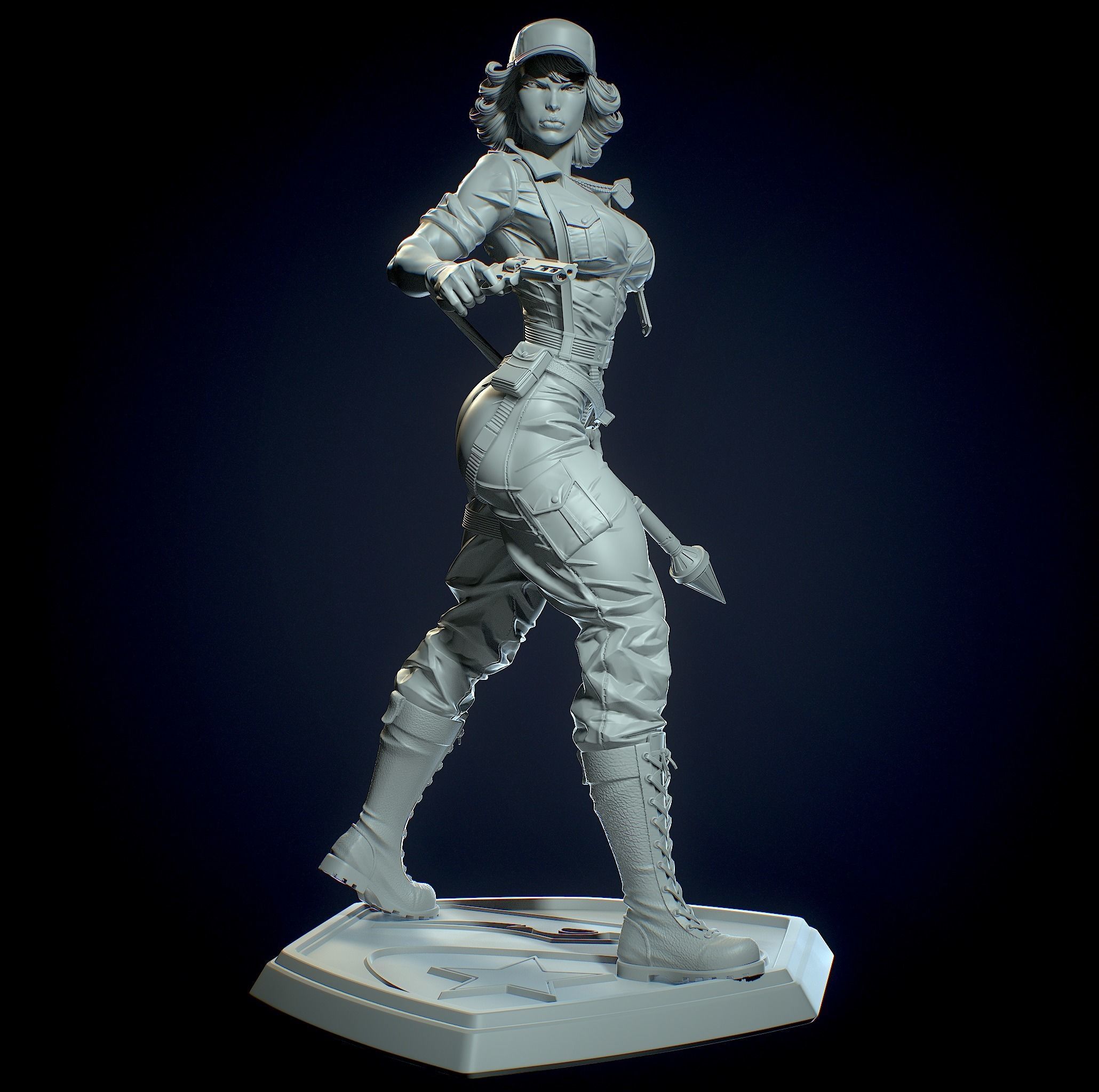 Lady Jaye with NSFW 3D print model_13