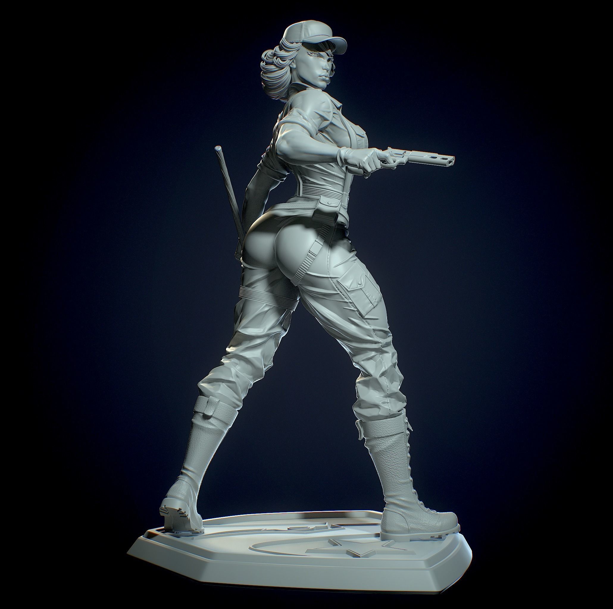 Lady Jaye with NSFW 3D print model_9