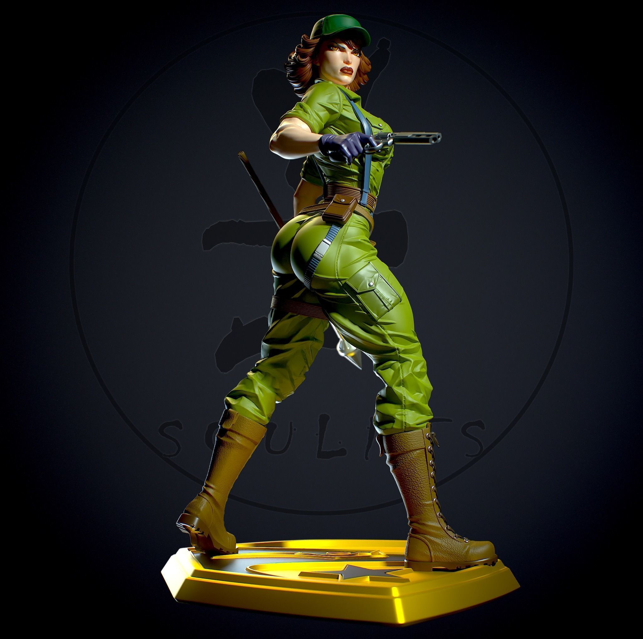 Lady Jaye with NSFW 3D print model_1