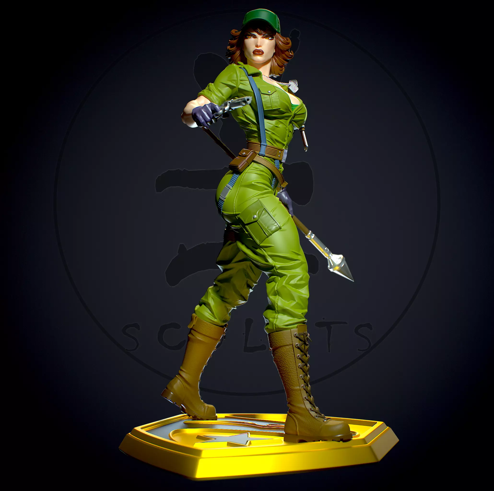 Lady Jaye with NSFW 3D print model_0